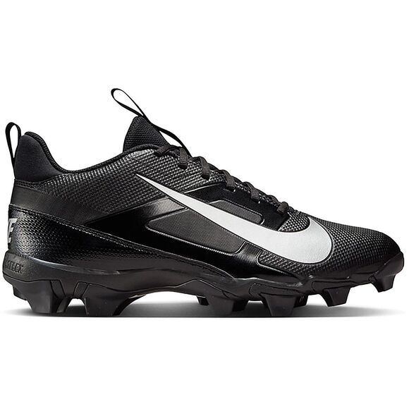 Nike Football Cleats Alpha Menace 4 Shark Black Metallic Silver FN0028-002 Sz 8 main image 5